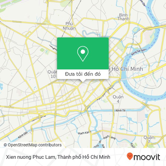 Bản đồ Xien nuong Phuc Lam