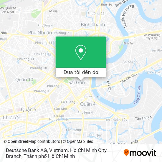Bản đồ Deutsche Bank AG, Vietnam. Ho Chi Minh City Branch