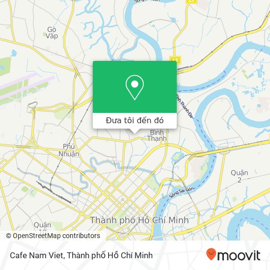 Bản đồ Cafe Nam Viet
