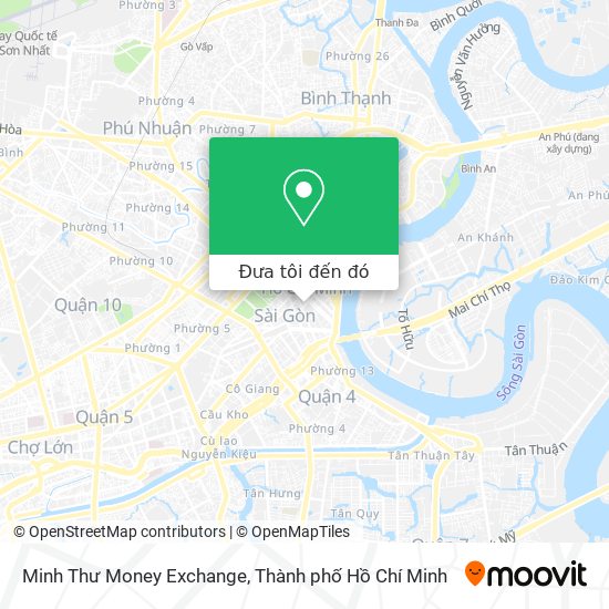 Bản đồ Minh Thư Money Exchange