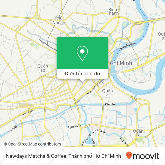 Bản đồ Newdays Matcha & Coffee