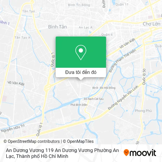 Bản đồ An Dương Vương 119 An Dương Vương Phường An Lạc