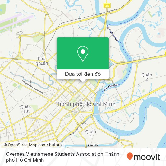 Bản đồ Oversea Vietnamese Students Association