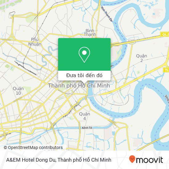 Bản đồ A&EM Hotel Dong Du