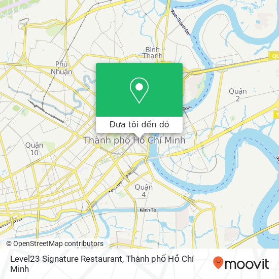 Bản đồ Level23 Signature Restaurant