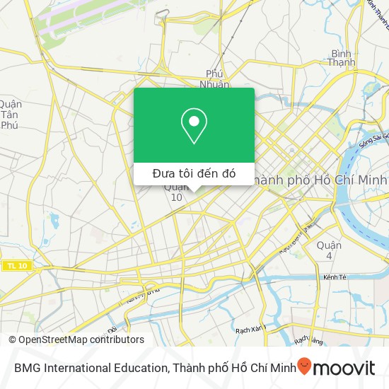 Bản đồ BMG International Education