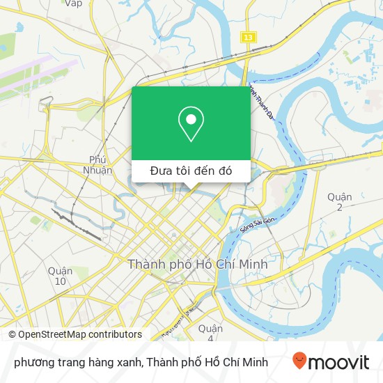 Bản đồ phương trang hàng xanh