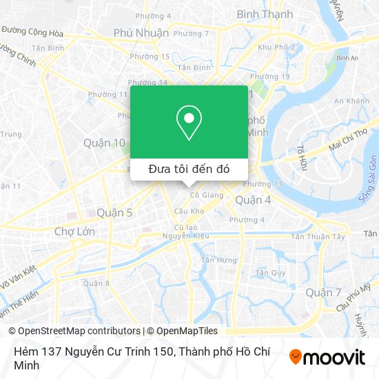 Bản đồ Hẻm 137 Nguyễn Cư Trinh 150