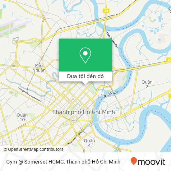 Bản đồ Gym @ Somerset HCMC