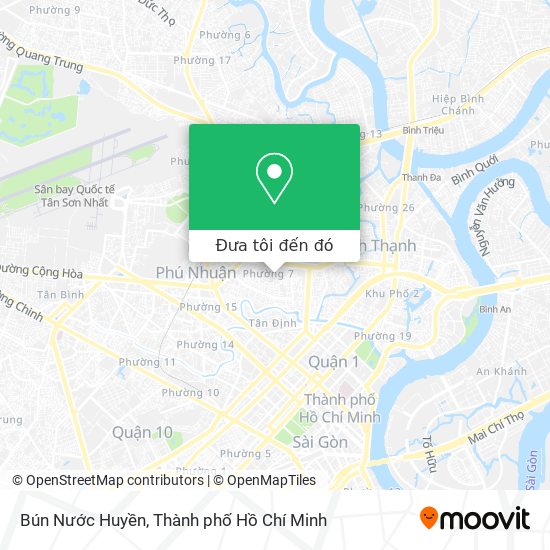Bản đồ Bún Nước Huyền