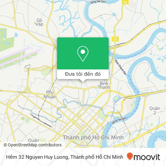 Bản đồ Hẻm 32 Nguyen Huy Luong