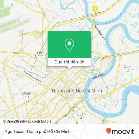 Bản đồ 4gs Texas