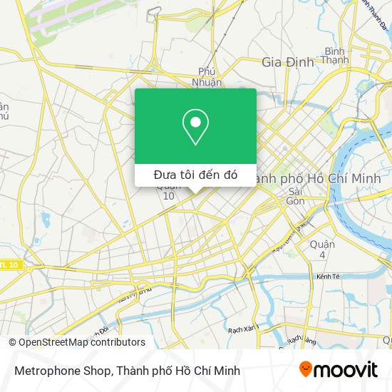 Bản đồ Metrophone Shop