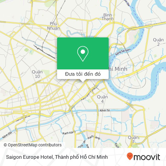 Bản đồ Saigon Europe Hotel