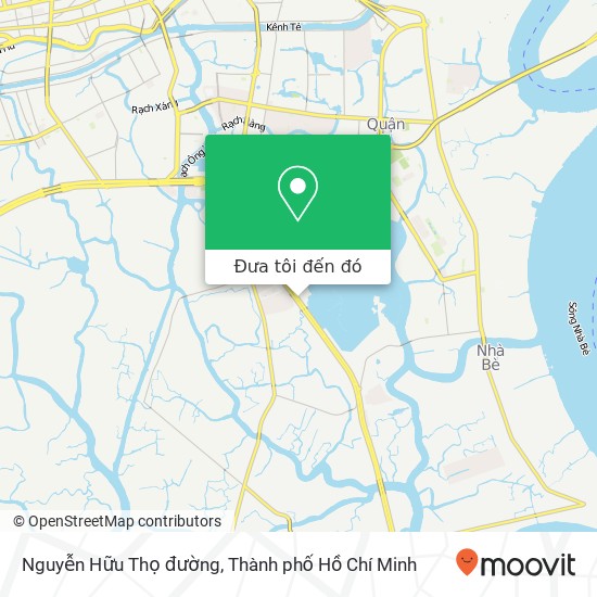 Bản đồ Nguyễn Hữu Thọ đường