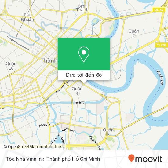 Bản đồ Tòa Nhà Vinalink