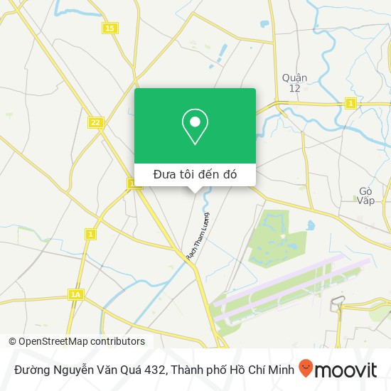 Bản đồ Đường Nguyễn Văn Quá 432