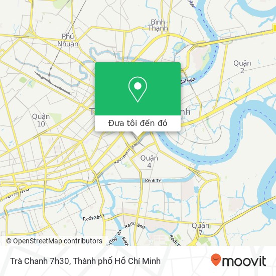 Bản đồ Trà Chanh 7h30