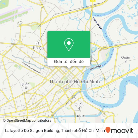 Bản đồ Lafayette De Saigon Building