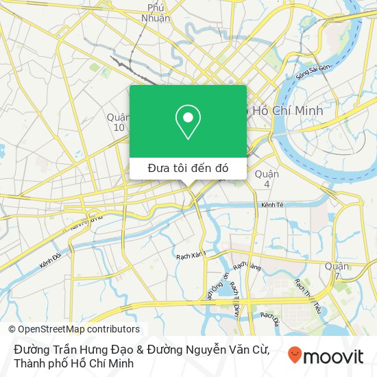 Bản đồ Đường Trần Hưng Đạo & Đường Nguyễn Văn Cừ