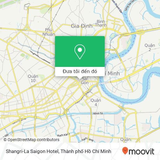 Bản đồ Shangri-La Saigon Hotel