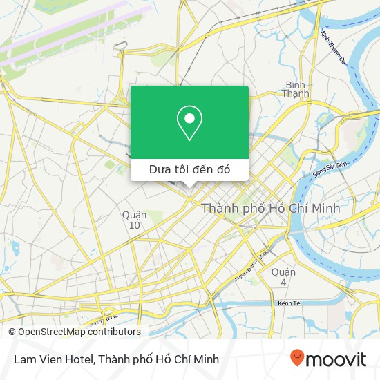 Bản đồ Lam Vien Hotel