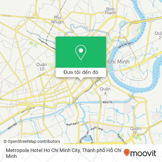 Bản đồ Metropole Hotel Ho Chi Minh City