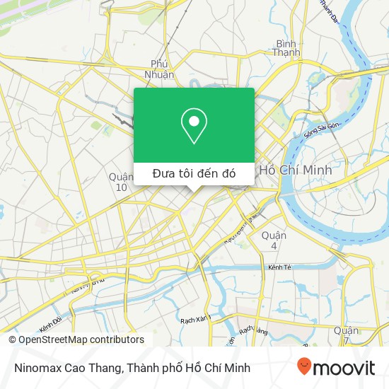 Bản đồ Ninomax Cao Thang