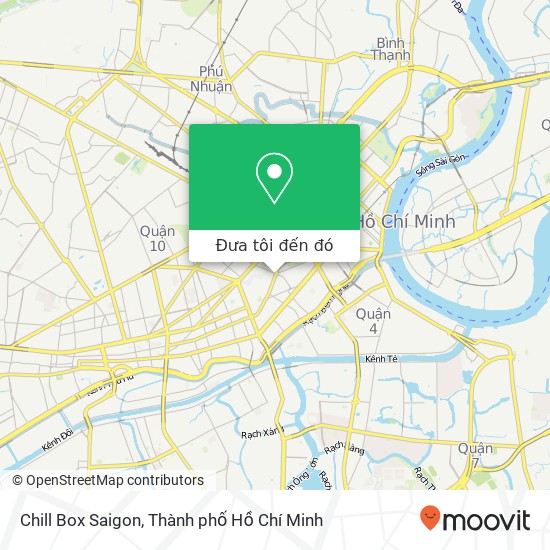 Bản đồ Chill Box Saigon