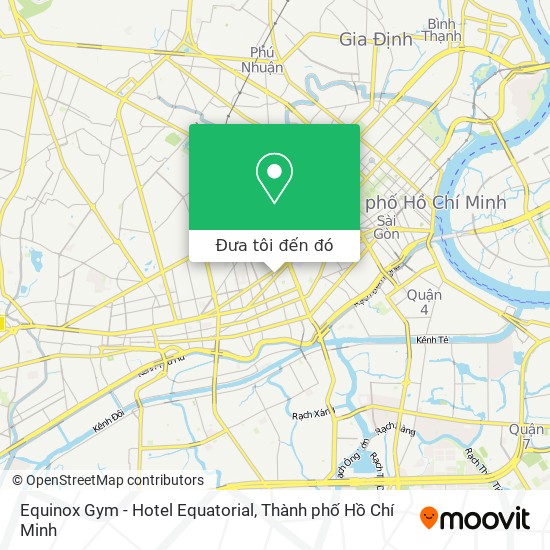 Bản đồ Equinox Gym - Hotel Equatorial