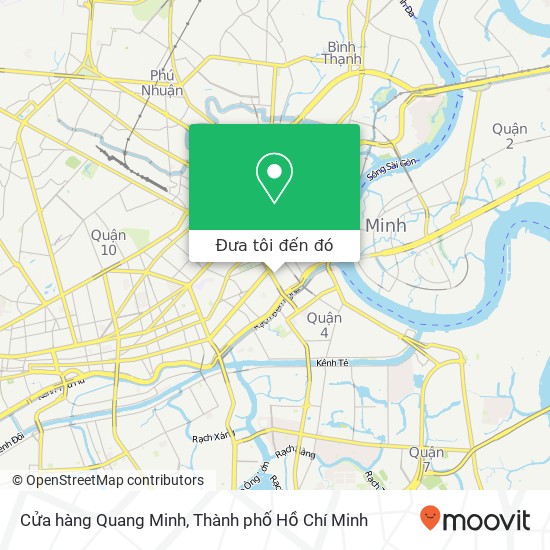 Bản đồ Cửa hàng Quang Minh