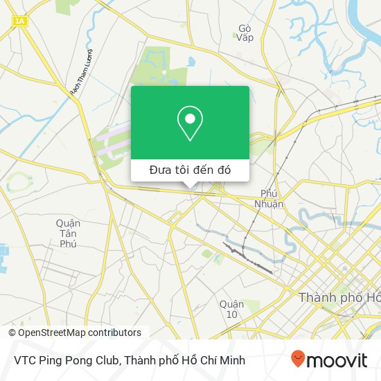 Bản đồ VTC Ping Pong Club