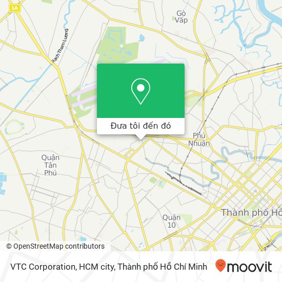 Bản đồ VTC Corporation, HCM city