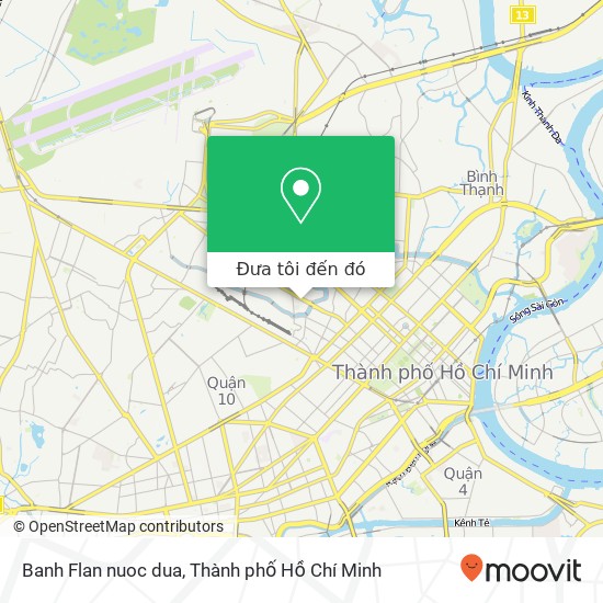 Bản đồ Banh Flan nuoc dua