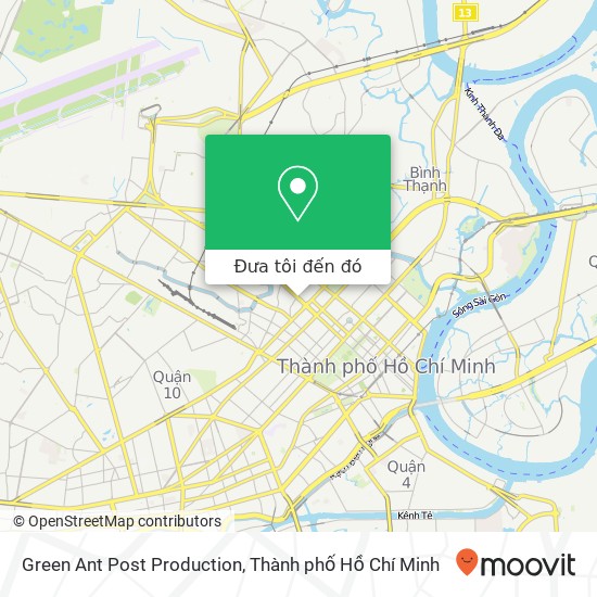 Bản đồ Green Ant Post Production