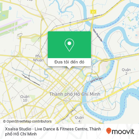 Bản đồ Xsalsa Studio - Live Dance & Fitness Centre