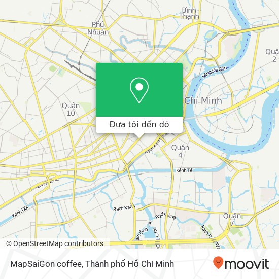 Bản đồ MapSaiGon coffee