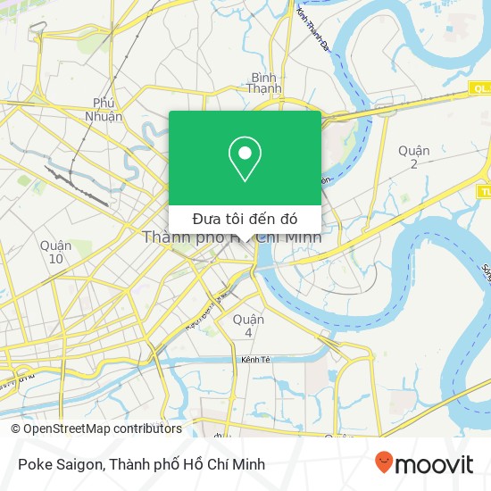 Bản đồ Poke Saigon