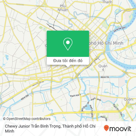 Bản đồ Chewy Junior Trần Bình Trọng