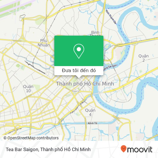 Bản đồ Tea Bar Saigon