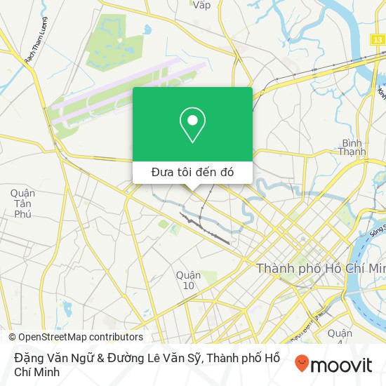 Bản đồ Đặng Văn Ngữ & Đường Lê Văn Sỹ