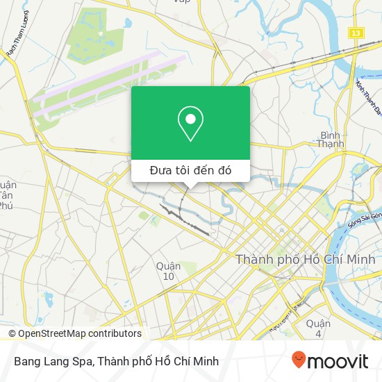 Bản đồ Bang Lang Spa