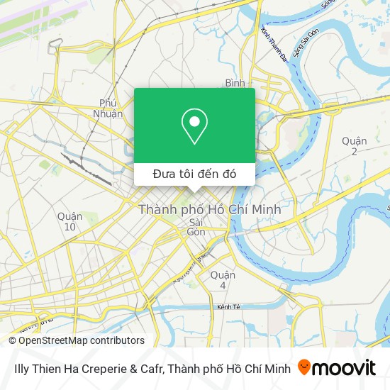 Bản đồ Illy Thien Ha Creperie & Cafr