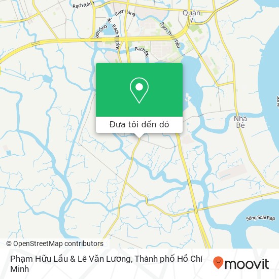 Bản đồ Phạm Hữu Lầu & Lê Văn Lương