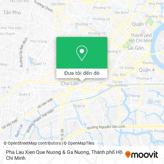 Bản đồ Pha Lau Xien Que Nuong & Ga Nuong