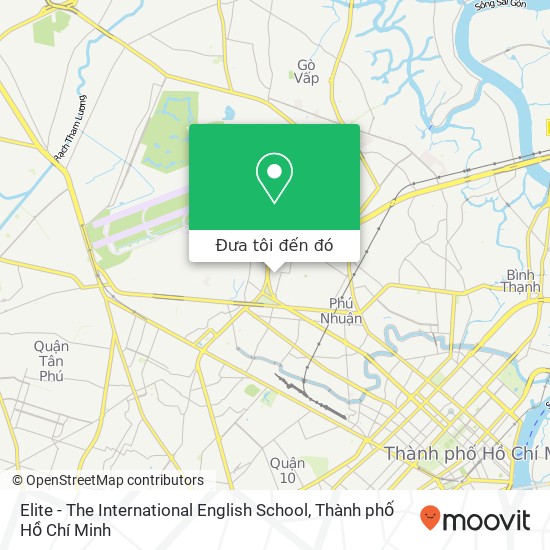 Bản đồ Elite - The International English School