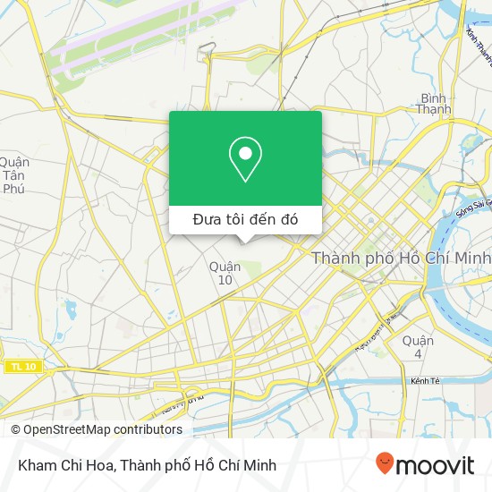 Bản đồ Kham Chi Hoa