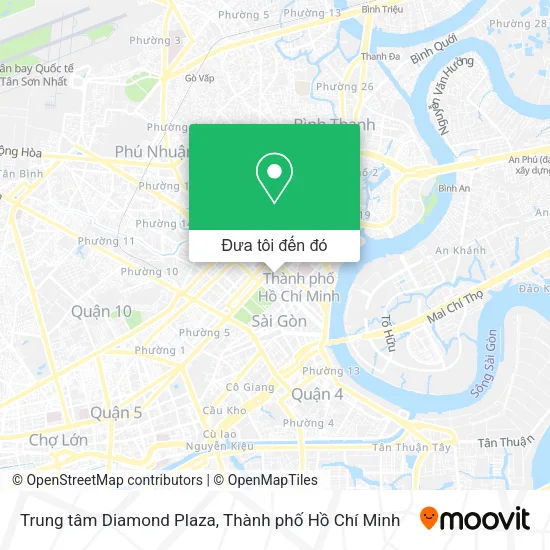 Bản đồ Trung tâm Diamond Plaza