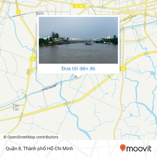 Bản đồ Quận 8