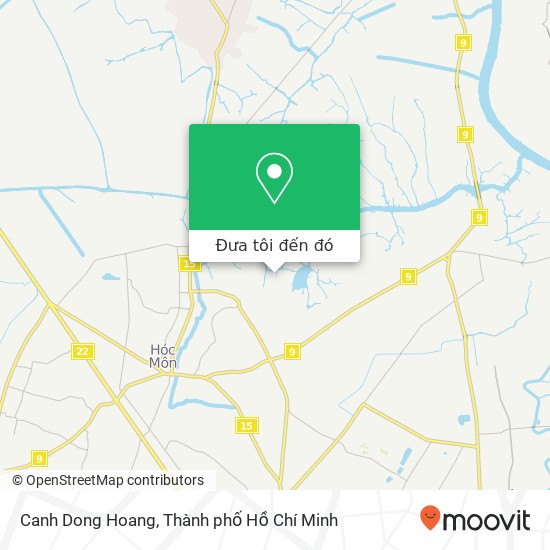 Bản đồ Canh Dong Hoang